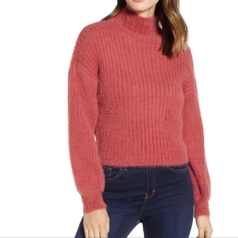 𝅺NWT prima ripped mock neck sweater size XXL